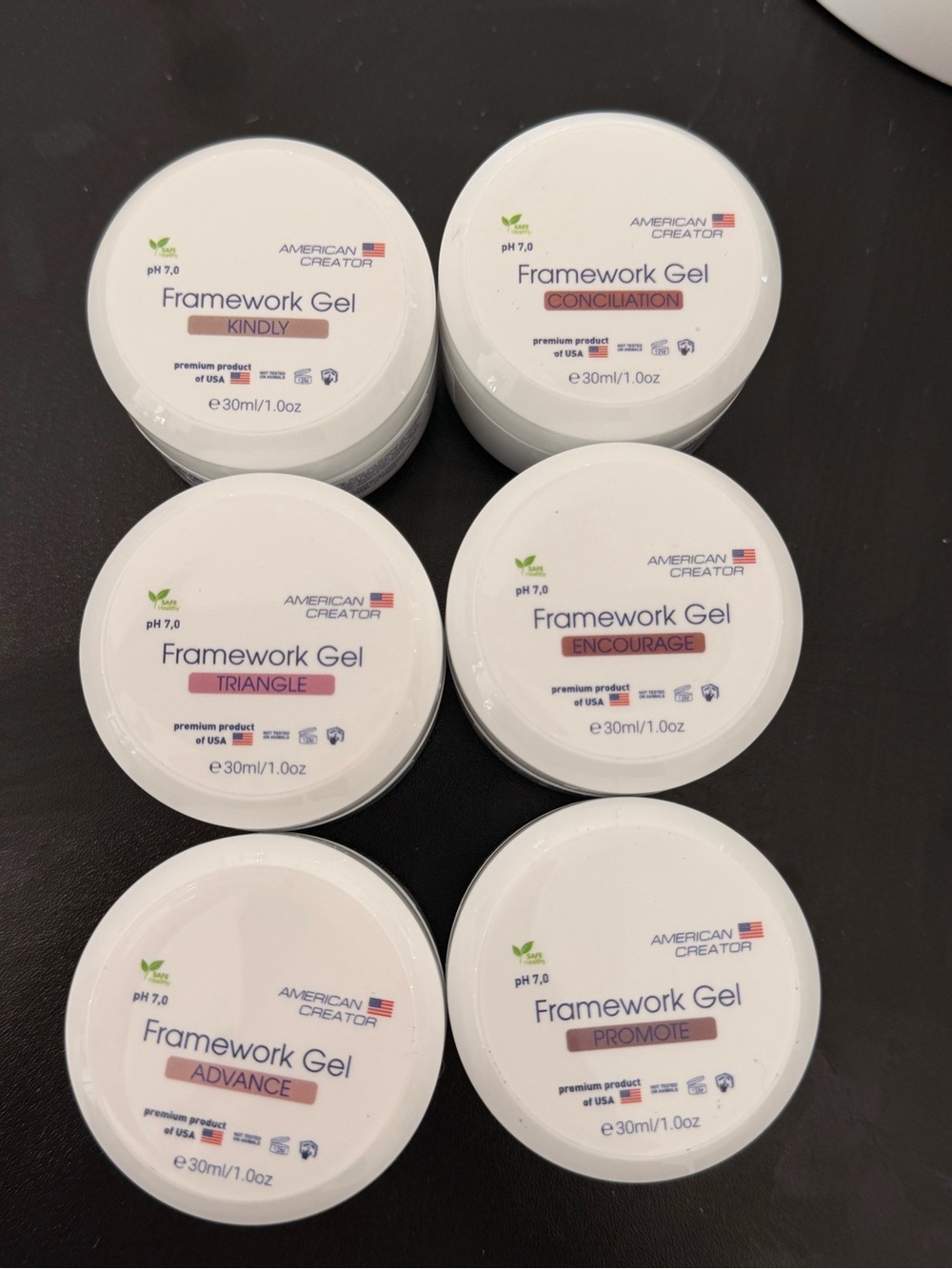 Framework Gel - White Nail Builder Gel